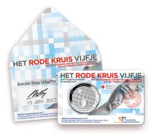 images/productimages/small/Rode Kruis Vijfje 1e dag coincard.jpg